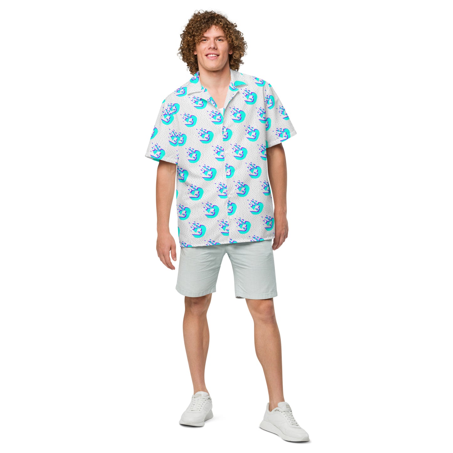 Based Dynamics Type Beat Button-Up Shirt