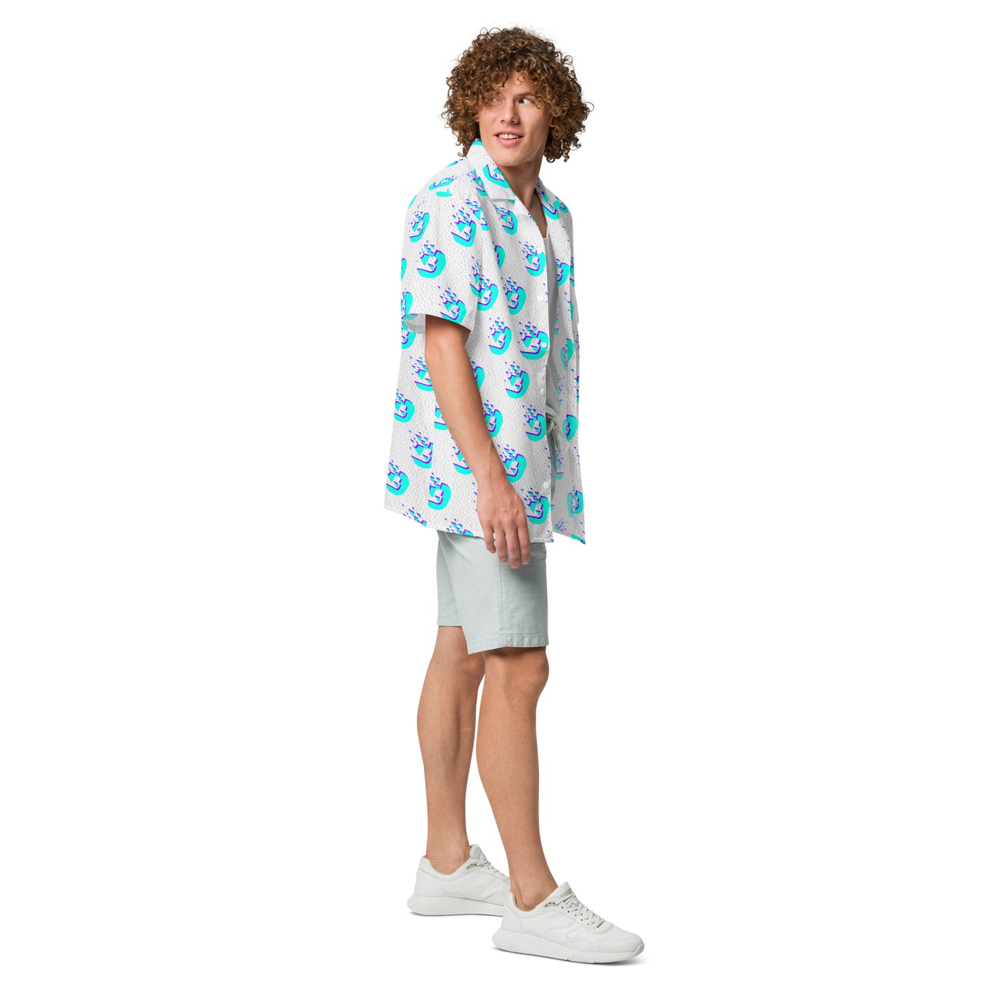Based Dynamics Type Beat Button-Up Shirt