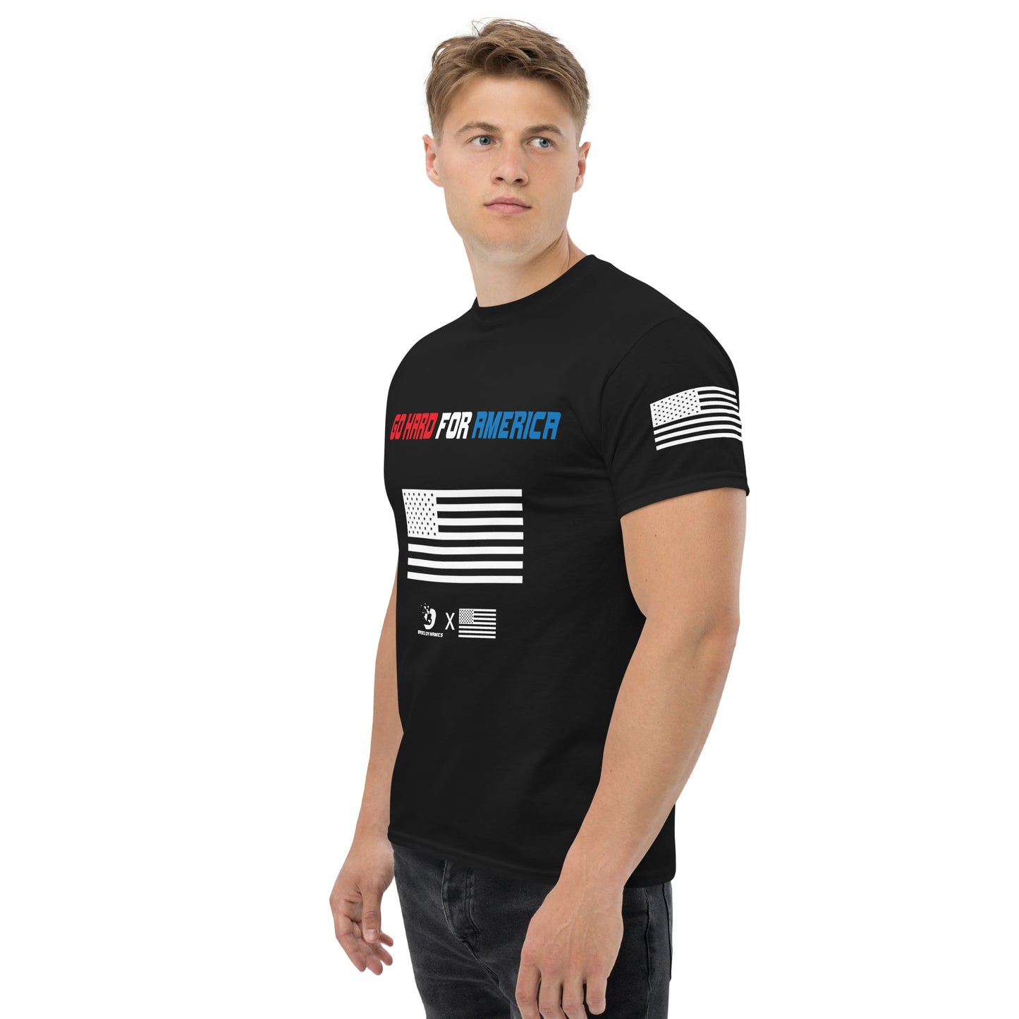 "Go Hard for America" T-Shirt | Based Dynamics