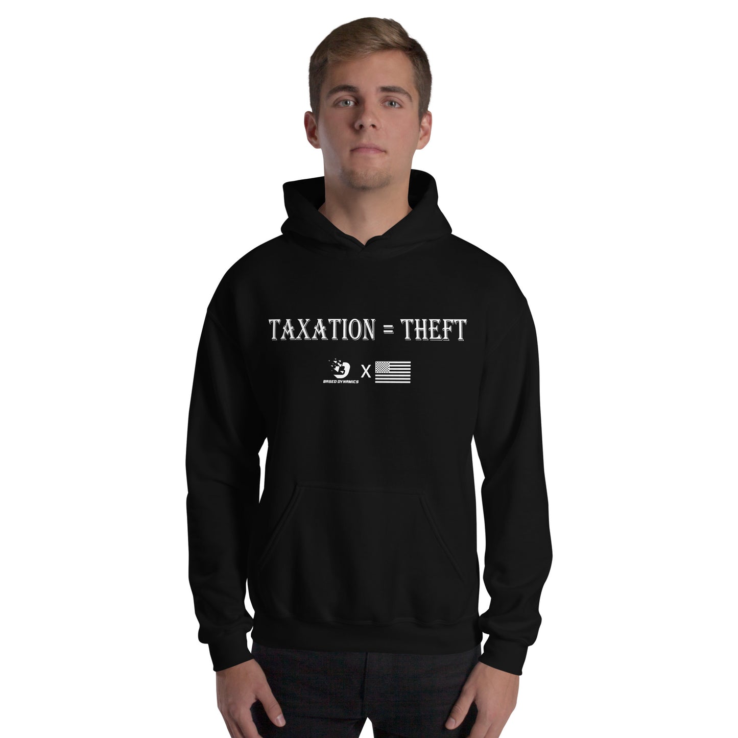 Taxation is Theft Hoodie (standard fit)