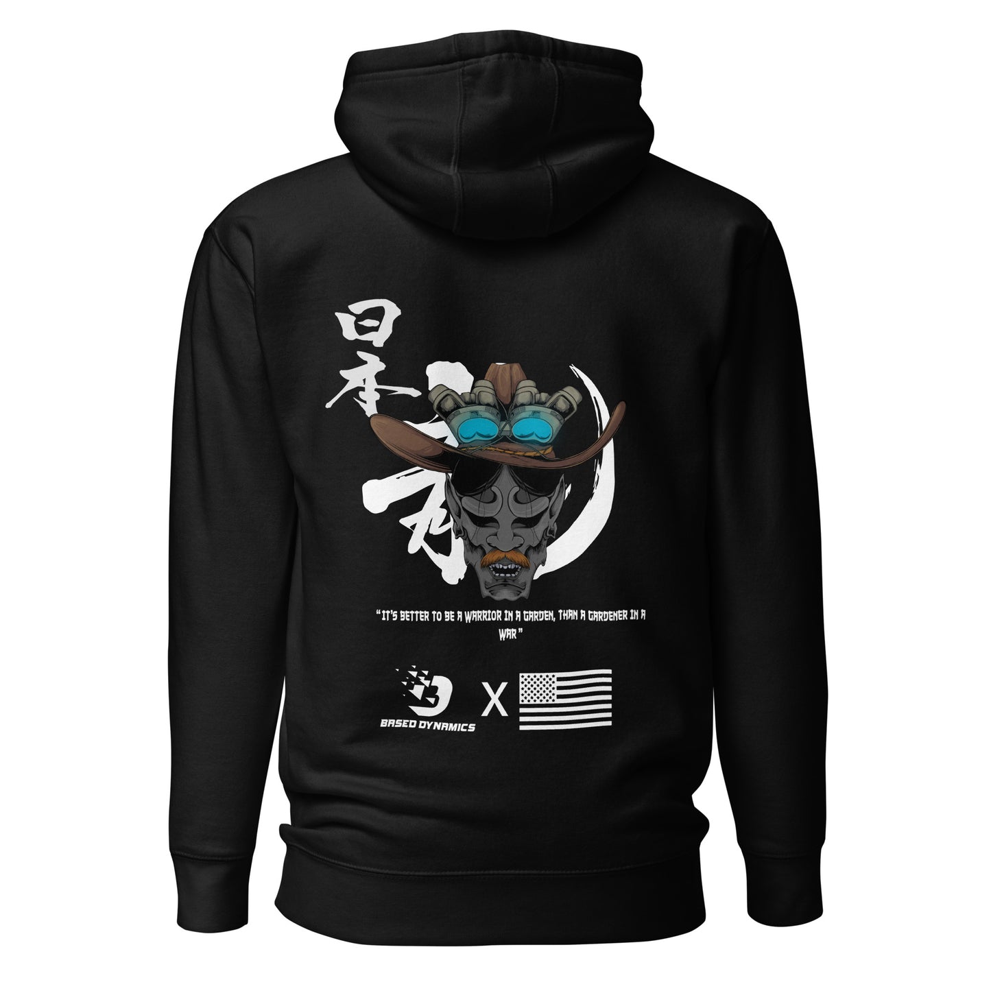BASED "Oni vision" Hoodie (Athletic fit) | Based Dynamics