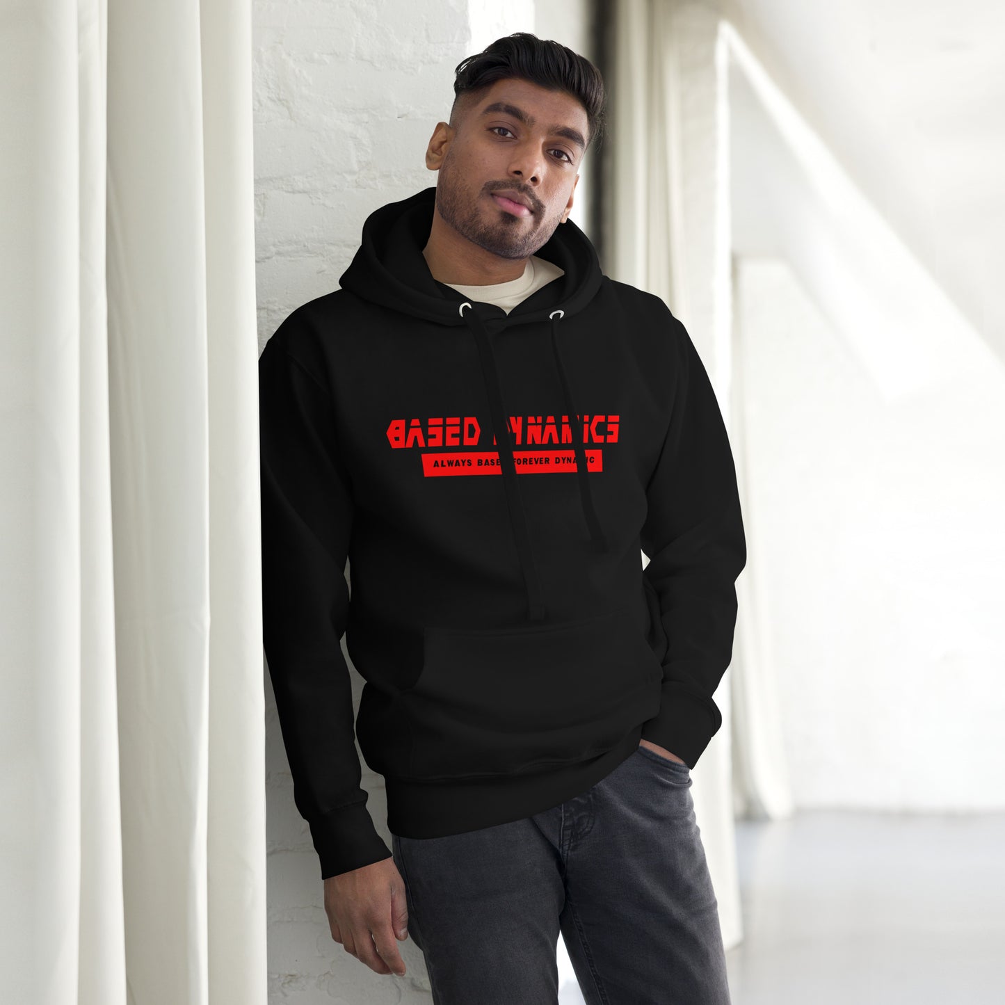 BASED "Oni vision" Hoodie (Athletic fit) | Based Dynamics