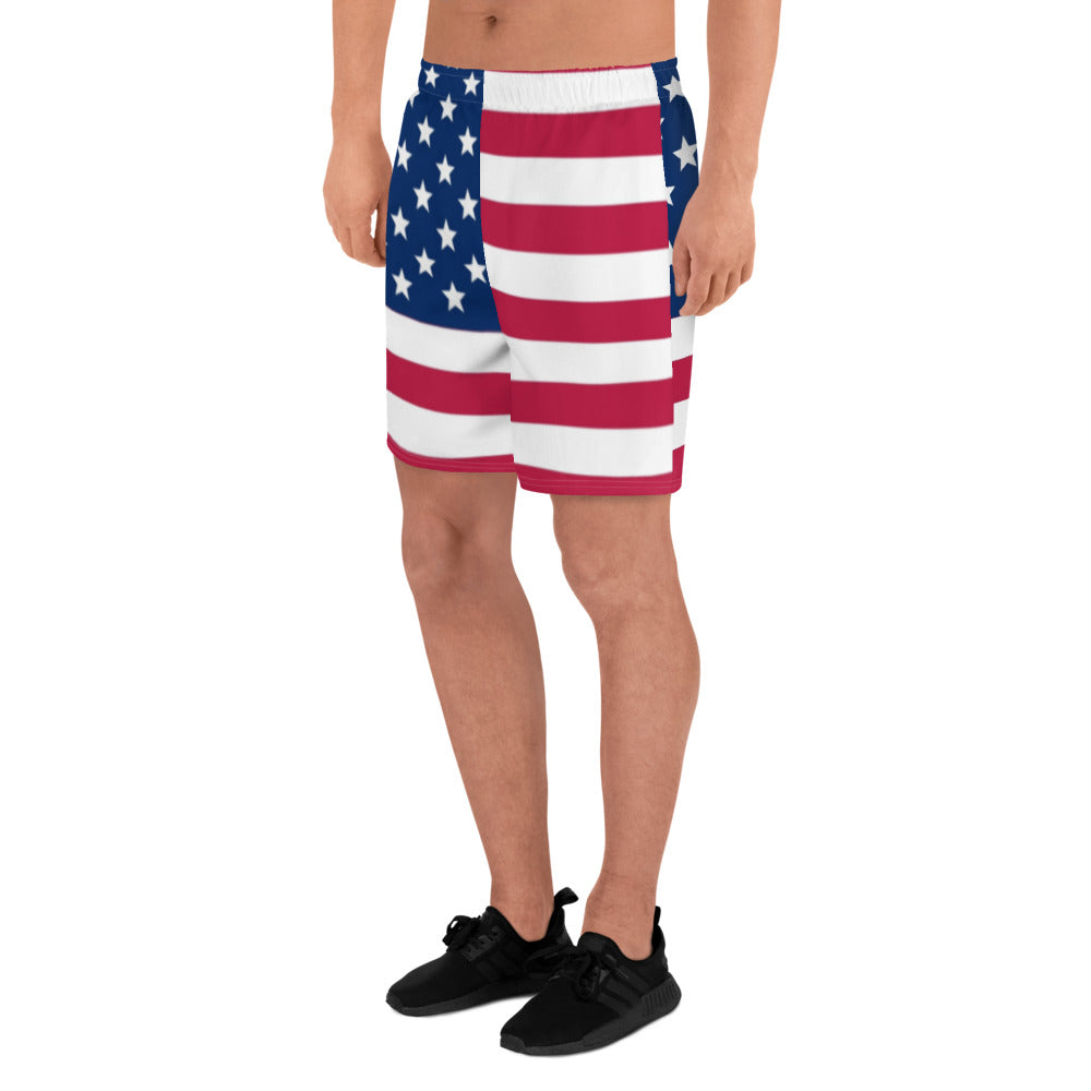 American flag shorts