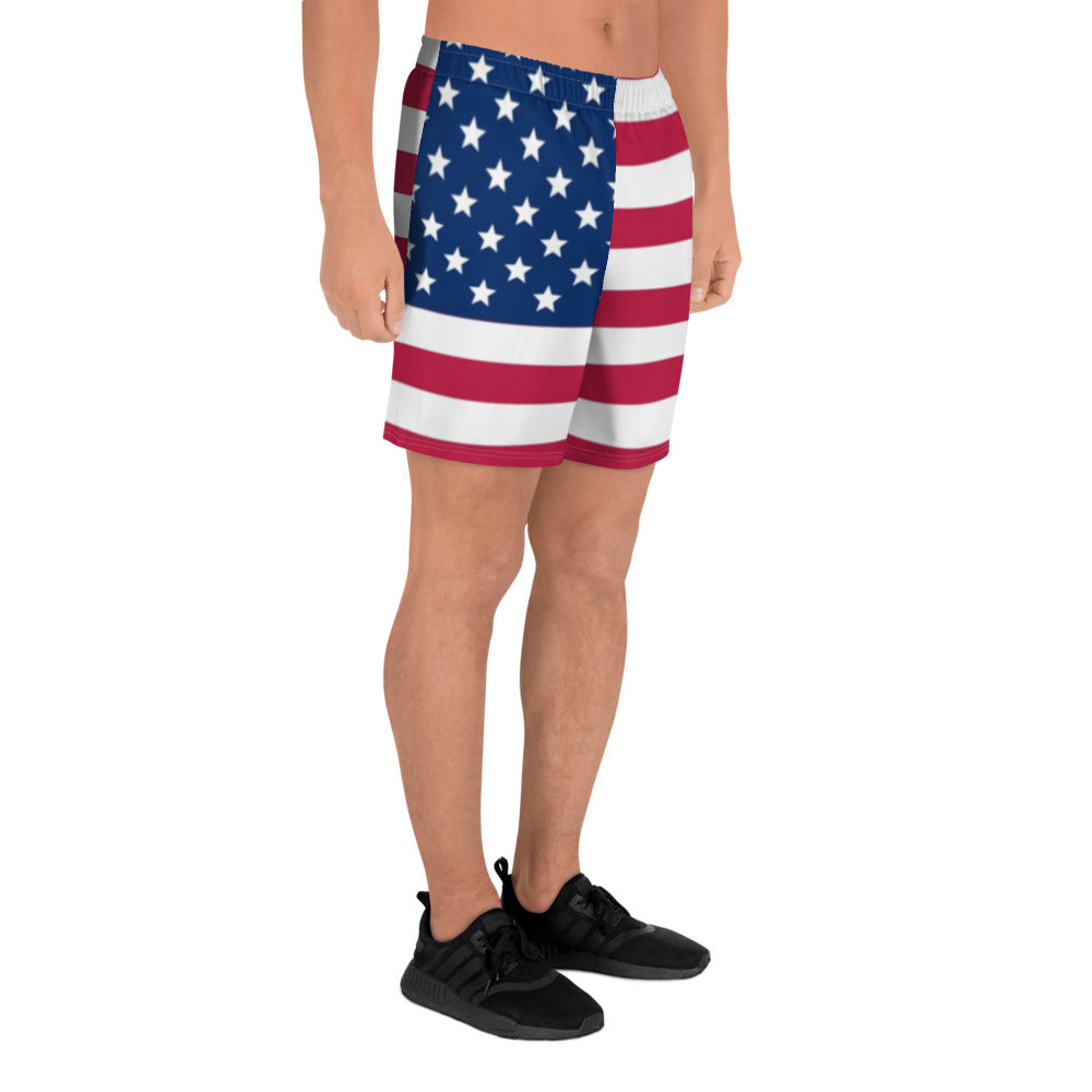 American flag shorts