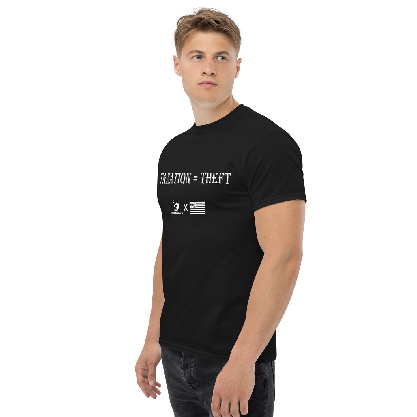 Taxation is Theft T-shirt | BASED DYNAMICS