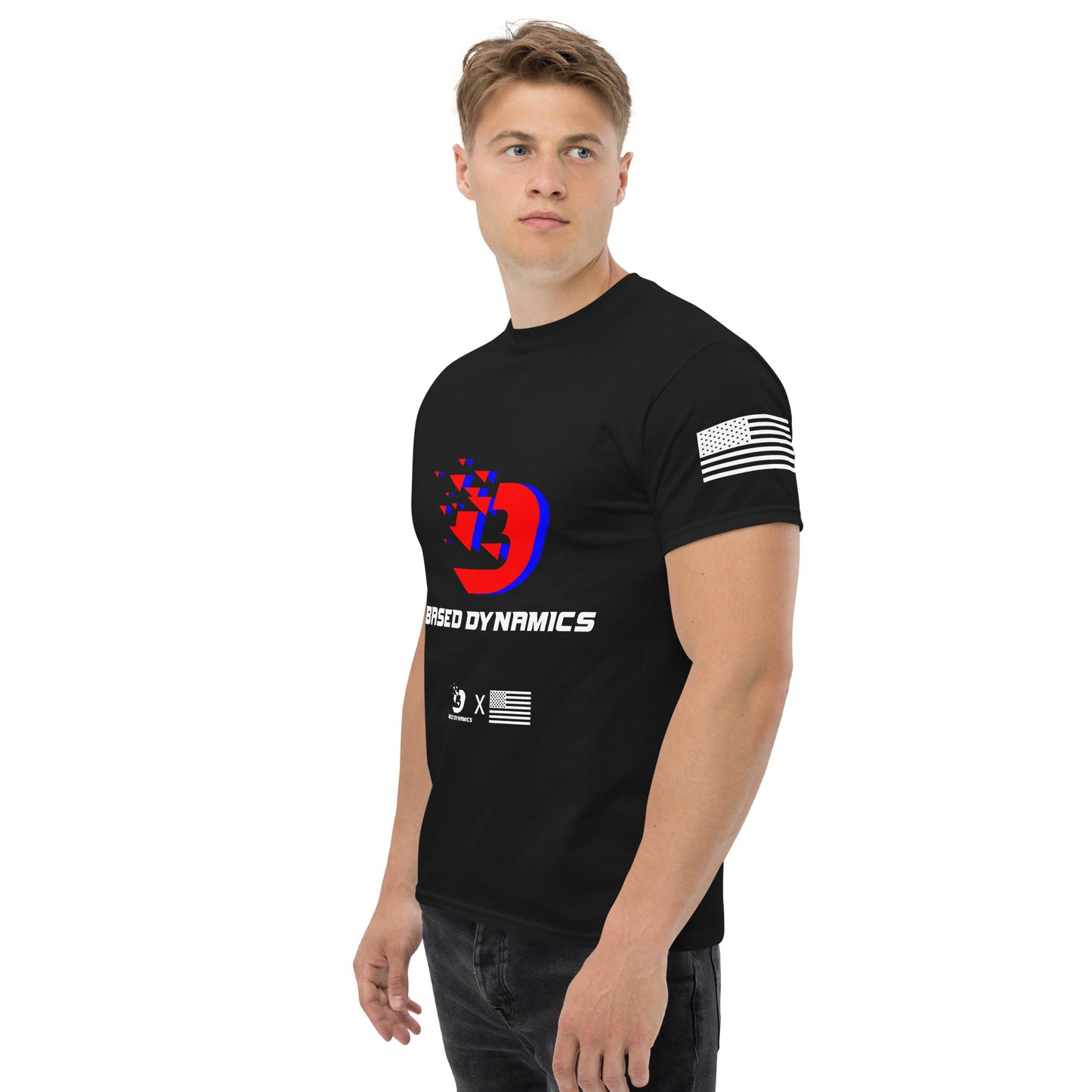 Based Dynamics Red White and Blue T- Shirt | Based Dynamics