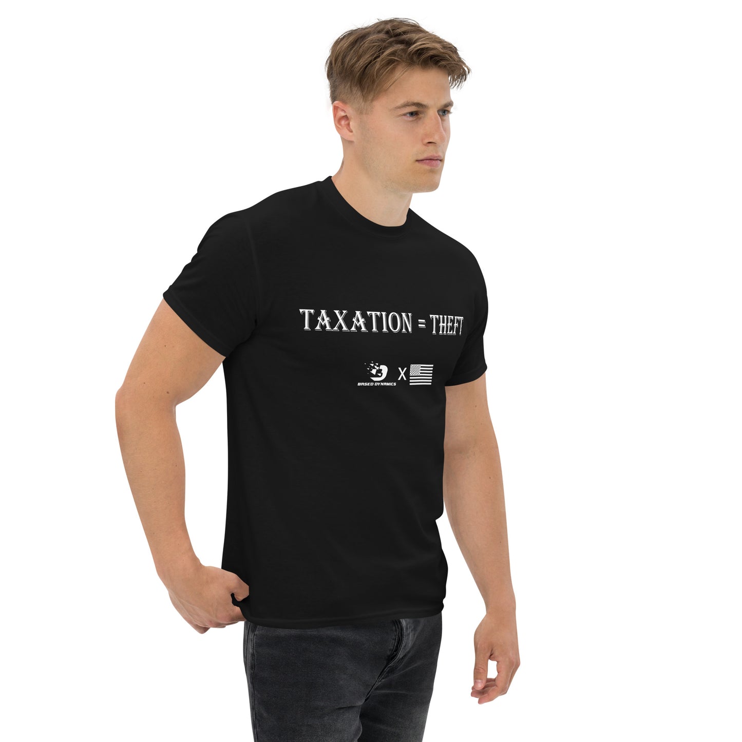 Taxation is Theft T-shirt | BASED DYNAMICS