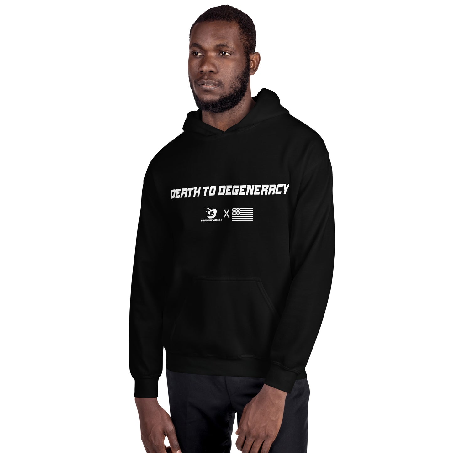 Death to Degeneracy Hoodie (standard fit)