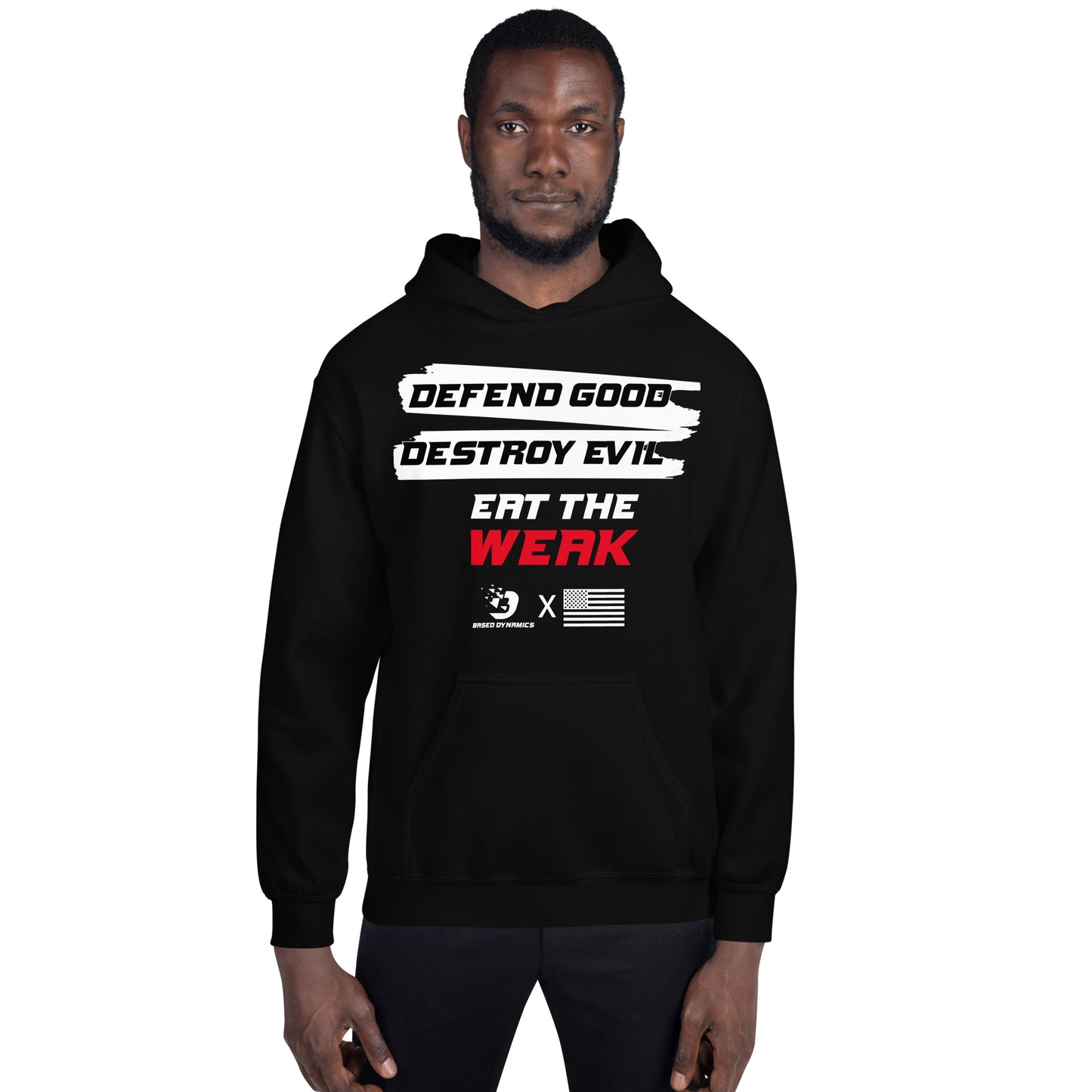 Eat the weak Hoodie (standard fit)