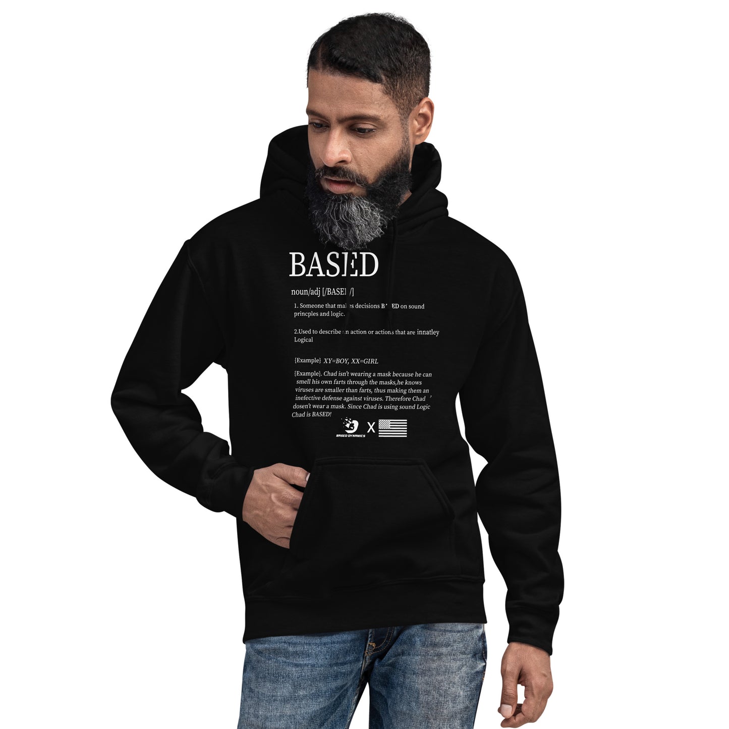 Based Definition Hoodie (standard fit)