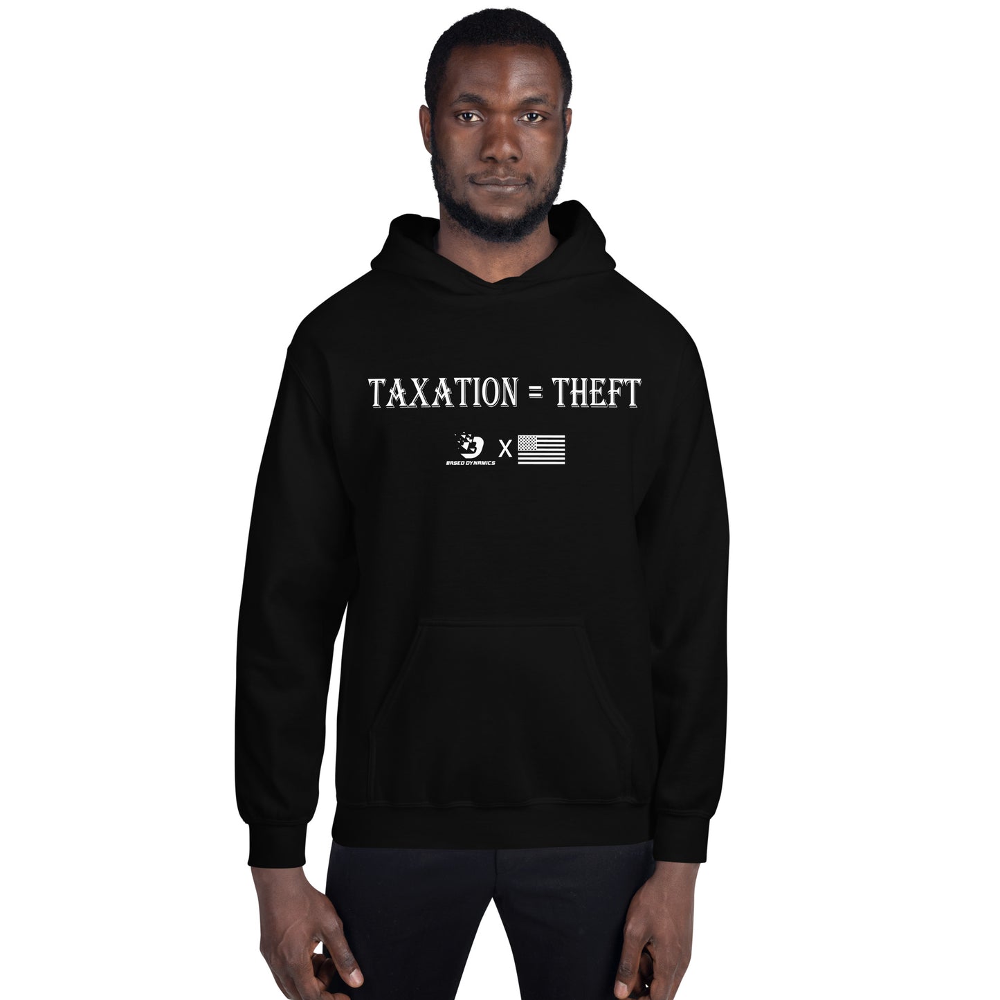 Taxation is Theft Hoodie (standard fit)