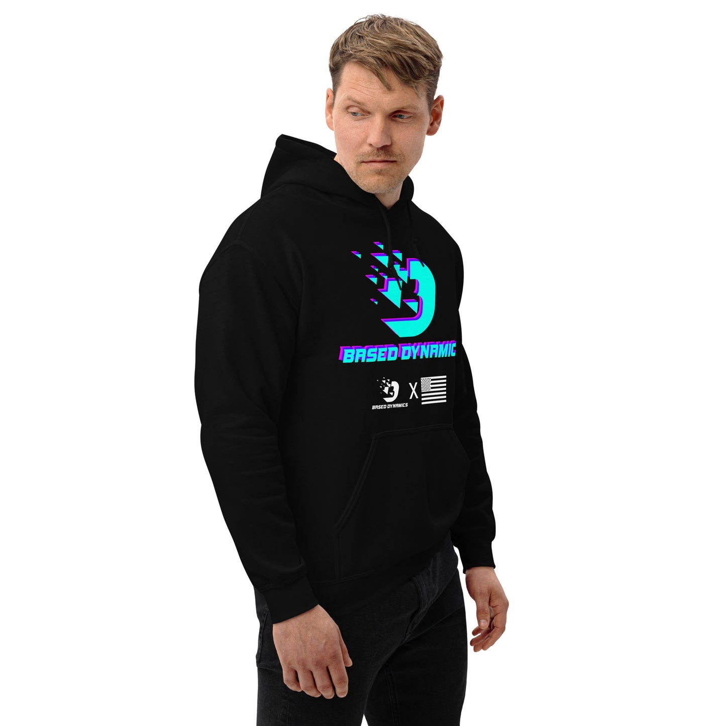 Based Dynamics neon Hoodie (Standard fit)