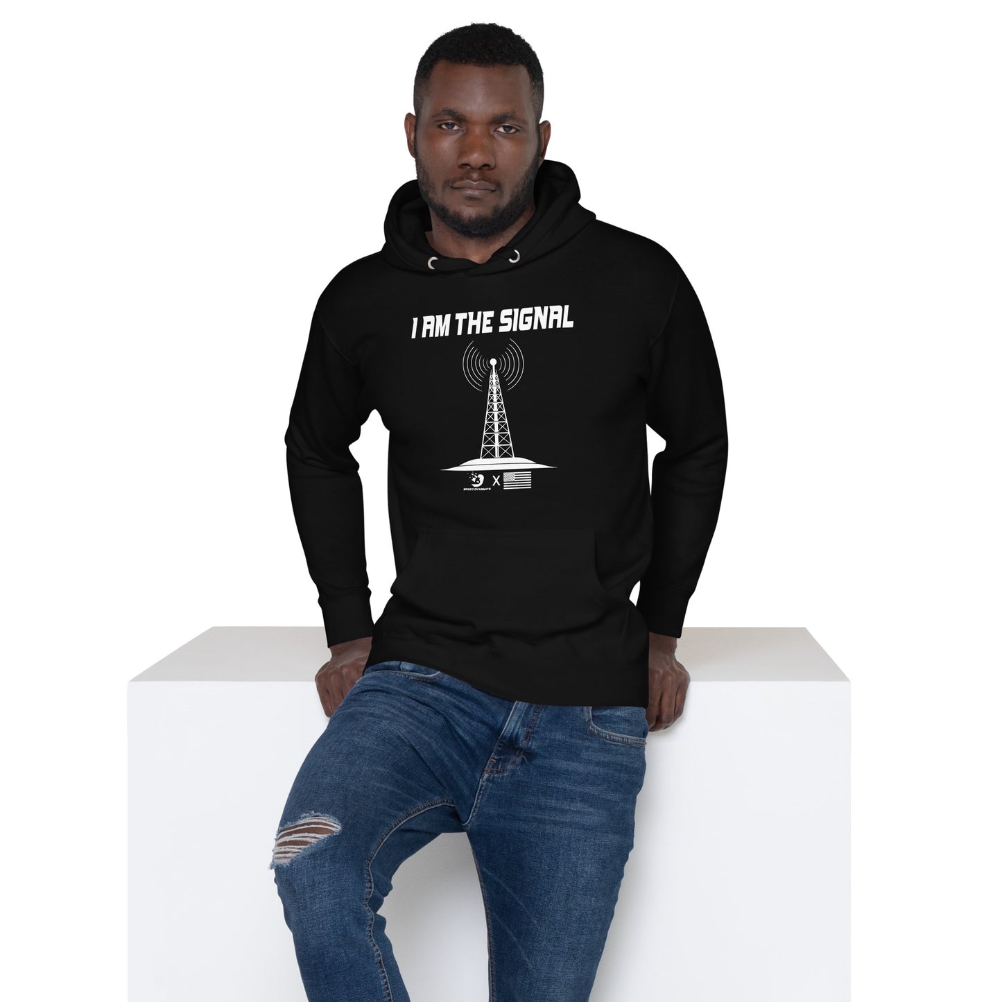 I am the Signal Hoodie (Athletic fit)