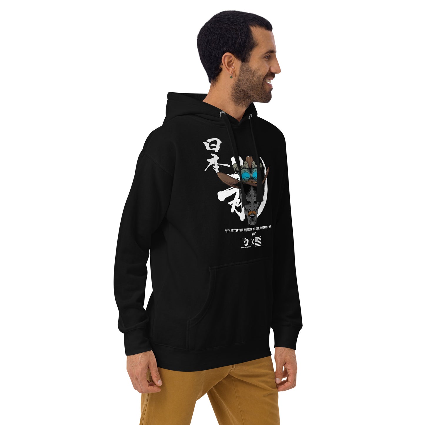 Oni Vision Hoodie "front" | Based Dynamics